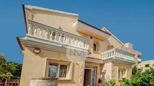 Reformed and colourful family villa in Palmanova, Majorca 