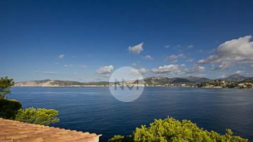 Spectacular villa first line to the sea in Santa Ponsa, Calvia, Majorca  