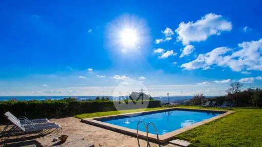 Spacious country estate with panoramic sea views, Cala Millor 