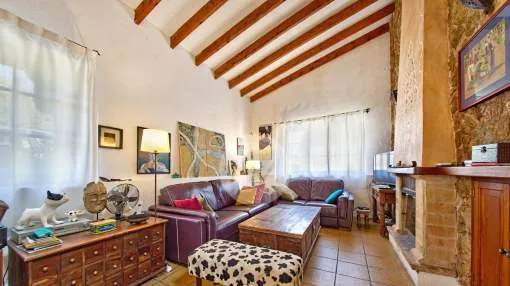 Charming old stone village house with land in Calvia, Majorca 