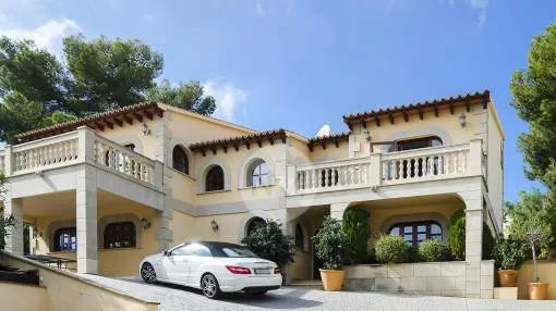 Luxury villa close to schools and marina, Costa d'en Blanes, Majorca 
