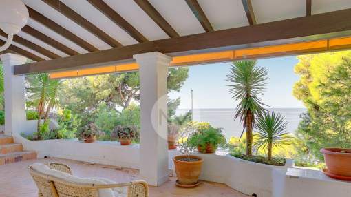 Front line luxury villa with sea views in Cala Llamp, Majorca Front line luxury villa with sea views in Cala Llamp, Majorca