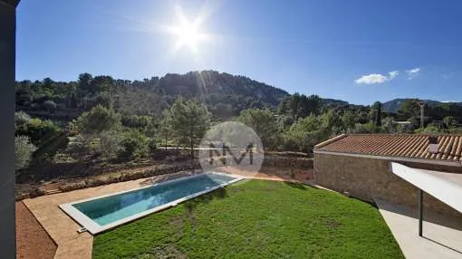 Fantastic modern finca on almost 9 ha of land in Esporles, Mallorca Fantastic modern finca on almost 9 ha of land in Esporles, Mallorca