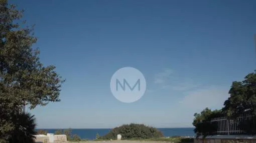 Last building plots front line to the sea in Cala d'Or in Majorca Last building plots front line to the sea in Cala d'Or in Majorca