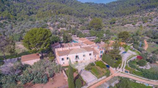 Picturesque finca on huge piece of land near Binissalem in Mallorca Picturesque finca on huge piece of land near Binissalem in Mallorca