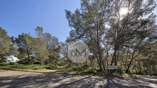 Building plot close to the beach in Cala Vinyas in Majorca Building plot close to the beach in Cala Vinyas in Majorca