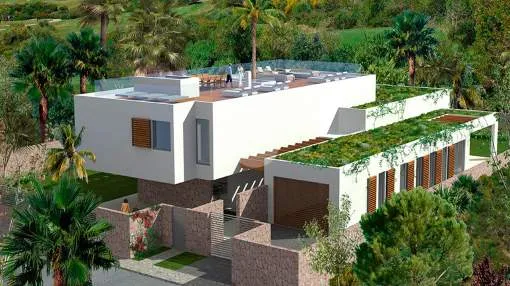 Minimalist-style new villa in Sol de Mallorca Minimalist-style new villa in Sol de Mallorca