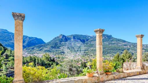 Magnificent finca with panoramic views near Sóller, Mallorca Magnificent finca with panoramic views near Sóller, Mallorca