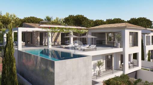 Exclusive new villa in Nova Santa Ponsa in Mallorca Exclusive new villa in Nova Santa Ponsa in Mallorca