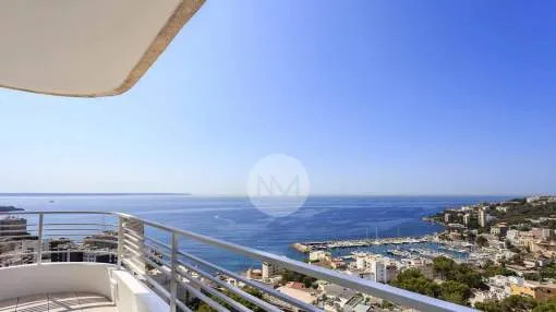 Reformed penthouse with sea views in San Agustín, Mallorca 