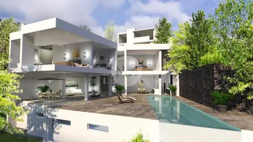 Front line villa in Costa de la Calma in Mallorca Front line villa in Costa de la Calma in Mallorca