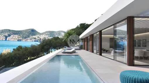 Sea view building plot in Camp de Mar in Mallorca Sea view building plot in Camp de Mar in Mallorca