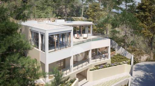 Villa with sea views for sale in Costa d'en Blanes, Mallorca Villa with sea views for sale in Costa d'en Blanes, Mallorca