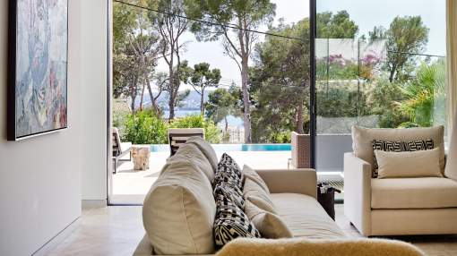 Villa with sea views for sale in Portals Nous, Majorca. Villa with sea views for sale in Portals Nous, Majorca.