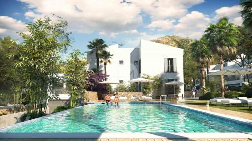 Apartments near the beach for sale in Canyamel, Majorca. Apartments near the beach for sale in Canyamel, Majorca.