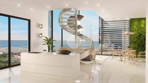 New built apartments of high standard for sale in Palma de Mallorca 