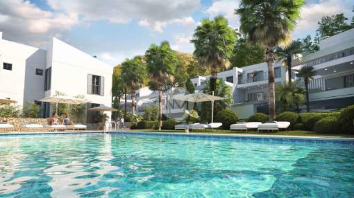 Apartments near the beach for sale in Canyamel, Majorca. Apartments near the beach for sale in Canyamel, Majorca.