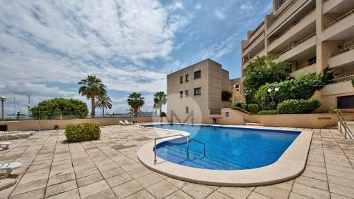 Apartment with sea views for rent in Can Barbarà, Harbourside, Palma. Apartment with sea views for rent in Can Barbarà, Harbourside, Palma.