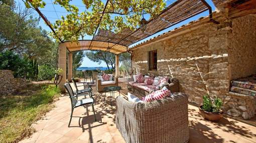 Finca with panoramic sea views for sale in Paguera, Majorca Finca with panoramic sea views for sale in Paguera, Majorca