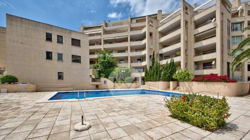 Apartment with sea views for rent in Can Barbarà, Harbourside, Palma. Apartment with sea views for rent in Can Barbarà, Harbourside, Palma.