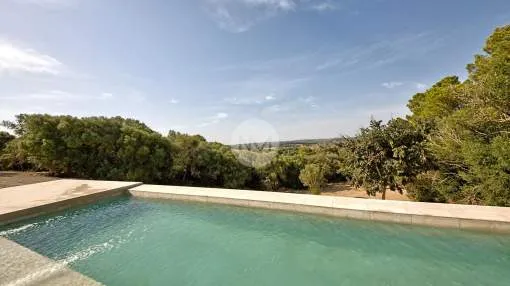 Completely renovated rustic finca for sale with panoramic views, Mallorca 