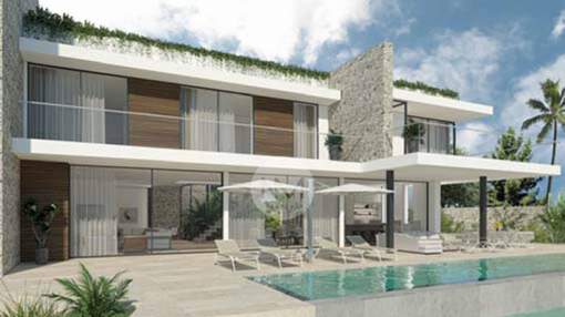 New construction villa with sea views for sale in Portals Nous, Calvià, Mallorca. New construction villa with sea views for sale in Portals Nous, Calvià, Mallorca.