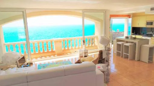 Penthouse with sea views for rent in Port Verd-Son Servera, Majorca 