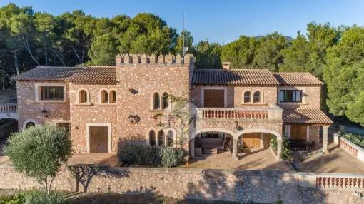 Exceptional Finca with privacy and sea views for sale in Son Servera, Majorca Exceptional Finca with privacy and sea views for sale in Son Servera, Majorca