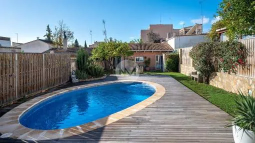 Semi-detached house with pool and views for sale in Son Espanyolet, Palma de Mallorca Semi-detached house with pool and views for sale in Son Espanyolet, Palma de Mallorca
