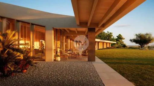 Villa project with panoramic views for sale in Santa María del Camí, Mallorca Villa project with panoramic views for sale in Santa María del Camí, Mallorca