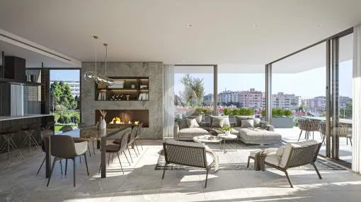 Bright ground floor apartment with pool for sale in Son Dameto, Palma de Mallorca Bright ground floor apartment with pool for sale in Son Dameto, Palma de Mallorca