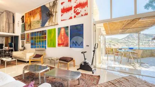 Sea view apartment for sale in La Mola, Puerto Andratx, Majorca 