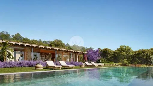 Villa project with panoramic views for sale in Santa María del Camí, Mallorca Villa project with panoramic views for sale in Santa María del Camí, Mallorca