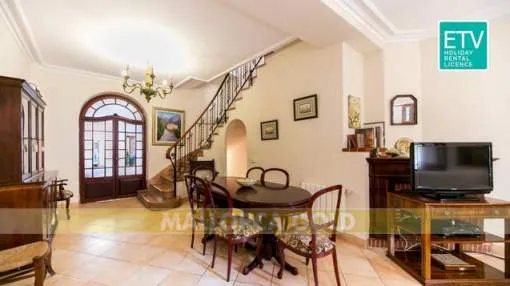 Traditional village house in Sóller with holiday rental license