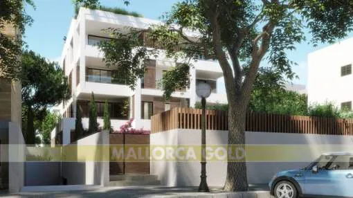 Very high quality and light-flooded flat with community pool in El Terreno