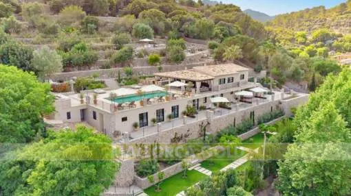 La Bellesa - Unique designer villa with pool and precious views over the village of Esporles
