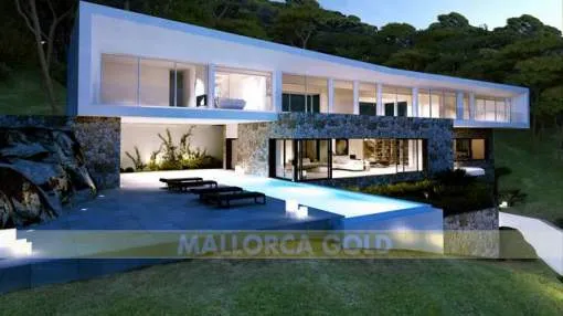 Project for a designer villa in Sol de Mallorca