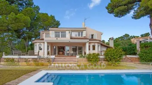 Villa in Mediterranean style with beautiful views of the port of Port Andratx Villa in Mediterranean style with beautiful views of the port of Port Andratx