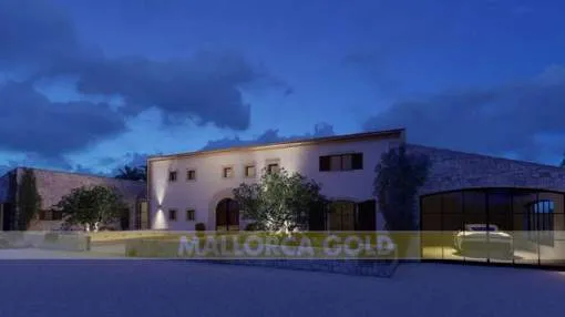 New to build project from a finca in Portol with views of the bay of Palma New to build project from a finca in Portol with views of the bay of Palma