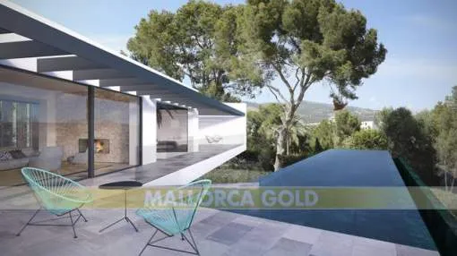 Contemporary villa with partial sea views in walking distance to the beach Contemporary villa with partial sea views in walking distance to the beach