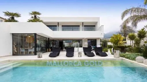Newly built modern villa in the village of Andratx Newly built modern villa in the village of Andratx