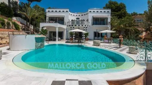 Villa with views of the golf course and the sea in Bendinat Villa with views of the golf course and the sea in Bendinat