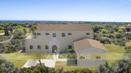 Plot with project and license for the construction of a Finca with pool Plot with project and license for the construction of a Finca with pool