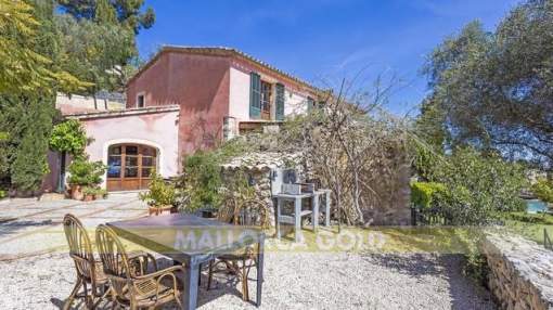Villa with superb views to the valley and the sea in Establiments Villa with superb views to the valley and the sea in Establiments