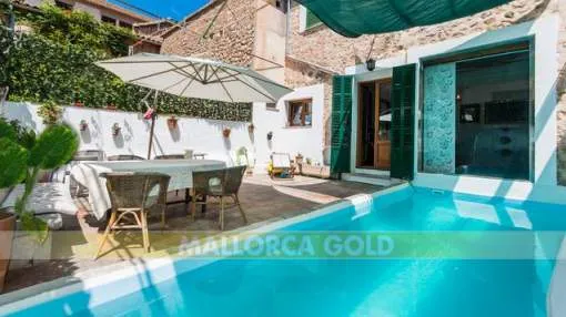 Art nouveau townhouse with restaurant in the center of Sóller Art nouveau townhouse with restaurant in the center of Sóller