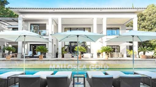 Mediterranean luxury villa directly on the golf course Mediterranean luxury villa directly on the golf course