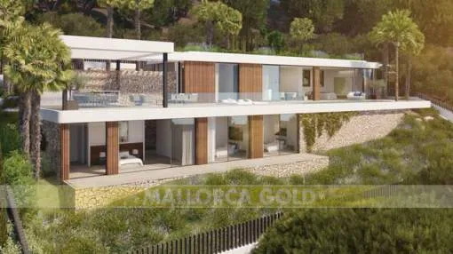 Plot with sea views and a perfect sun orientation in Camp de Mar Plot with sea views and a perfect sun orientation in Camp de Mar