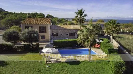 Beautiful country estate in seaside location overlooking the Bay of Alcudia