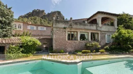 Historic manor house with total privacy in the Sierra de Tramuntana