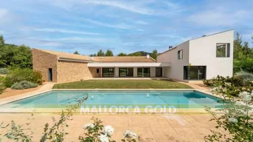 New built finca with Majorcan character and modern style New built finca with Majorcan character and modern style